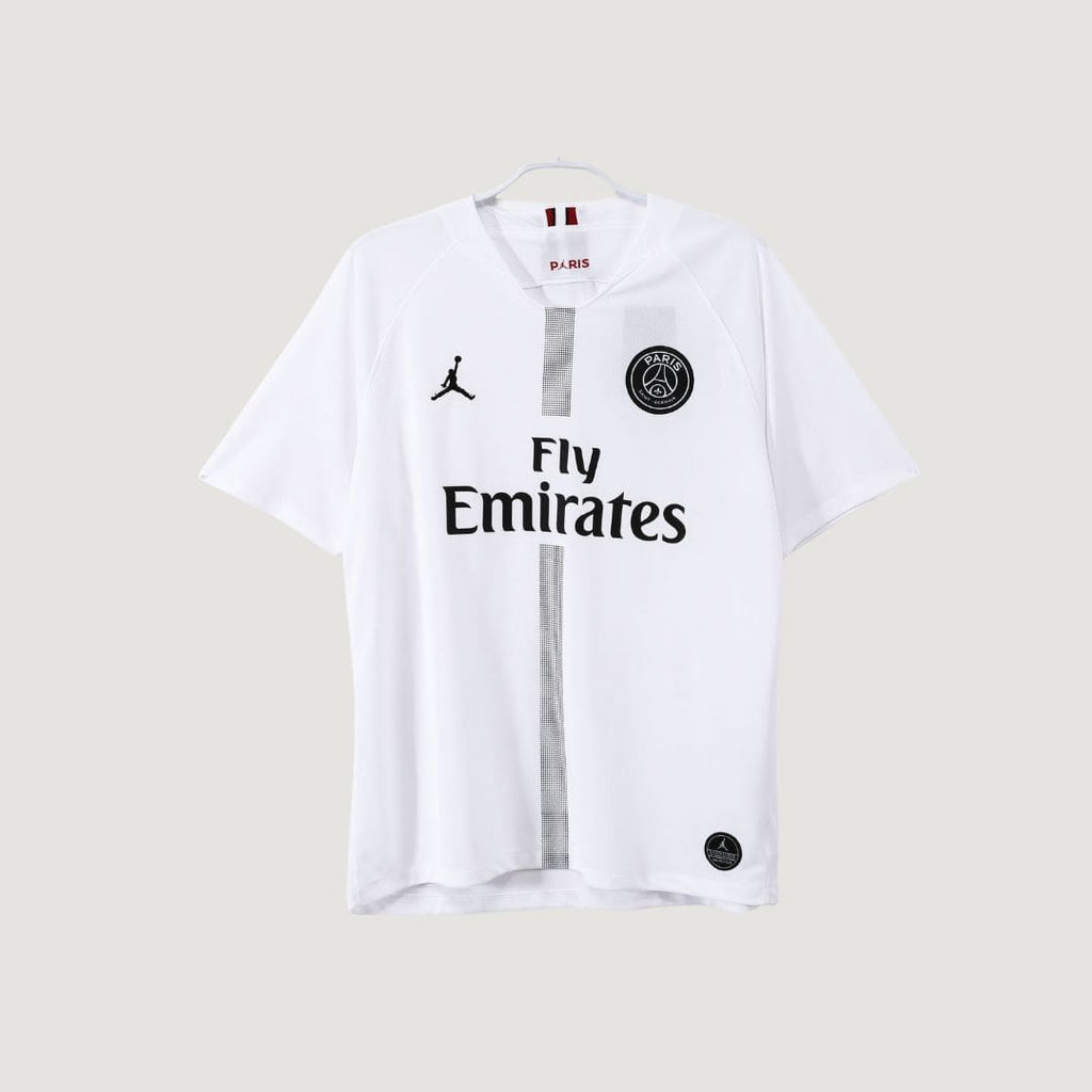 Paris Saint Germain ( PSG ) - Maillot Rétro Extérieur 18/19 – Blanc