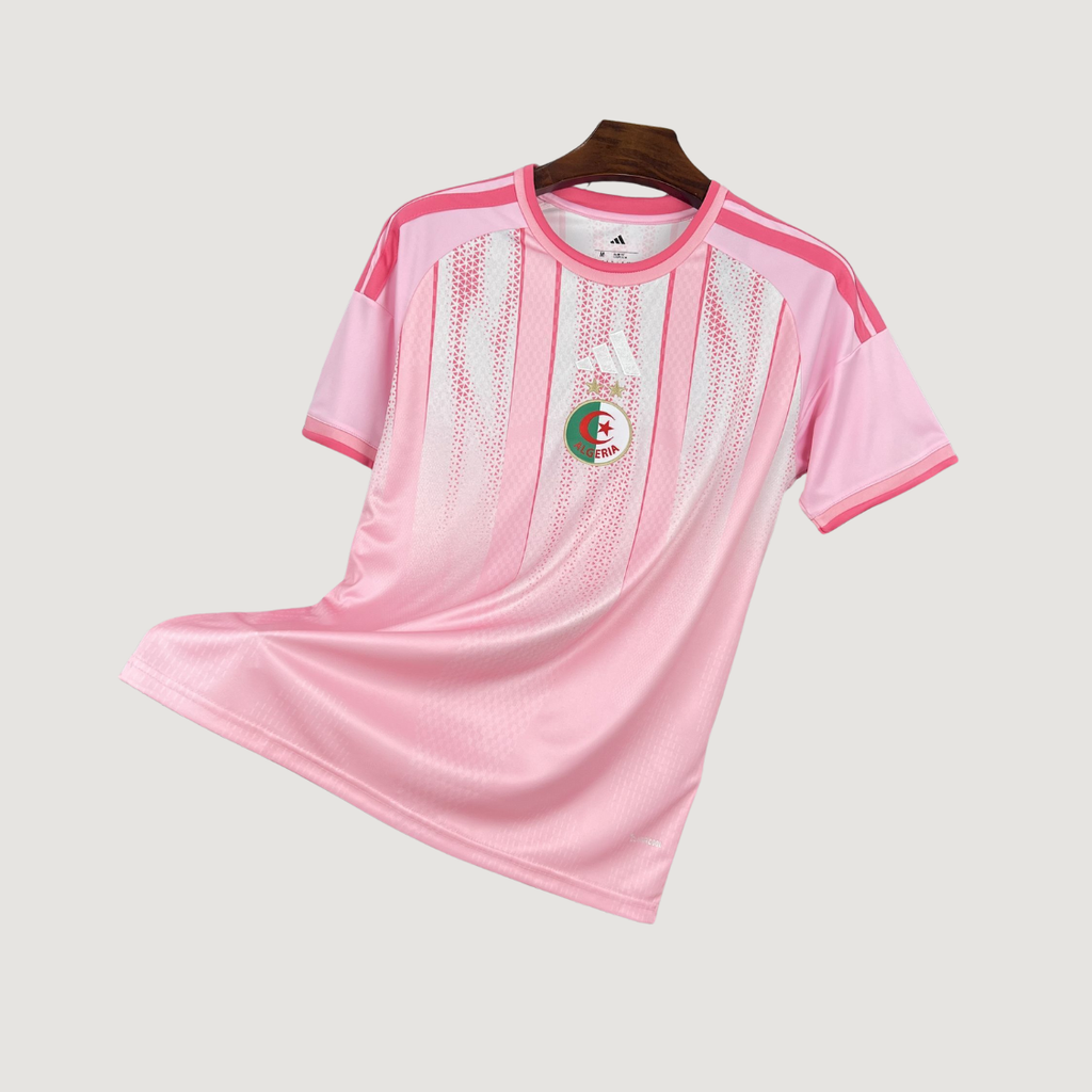 Algérie – Maillot Édition Spéciale 2026 – Rose, Blanc