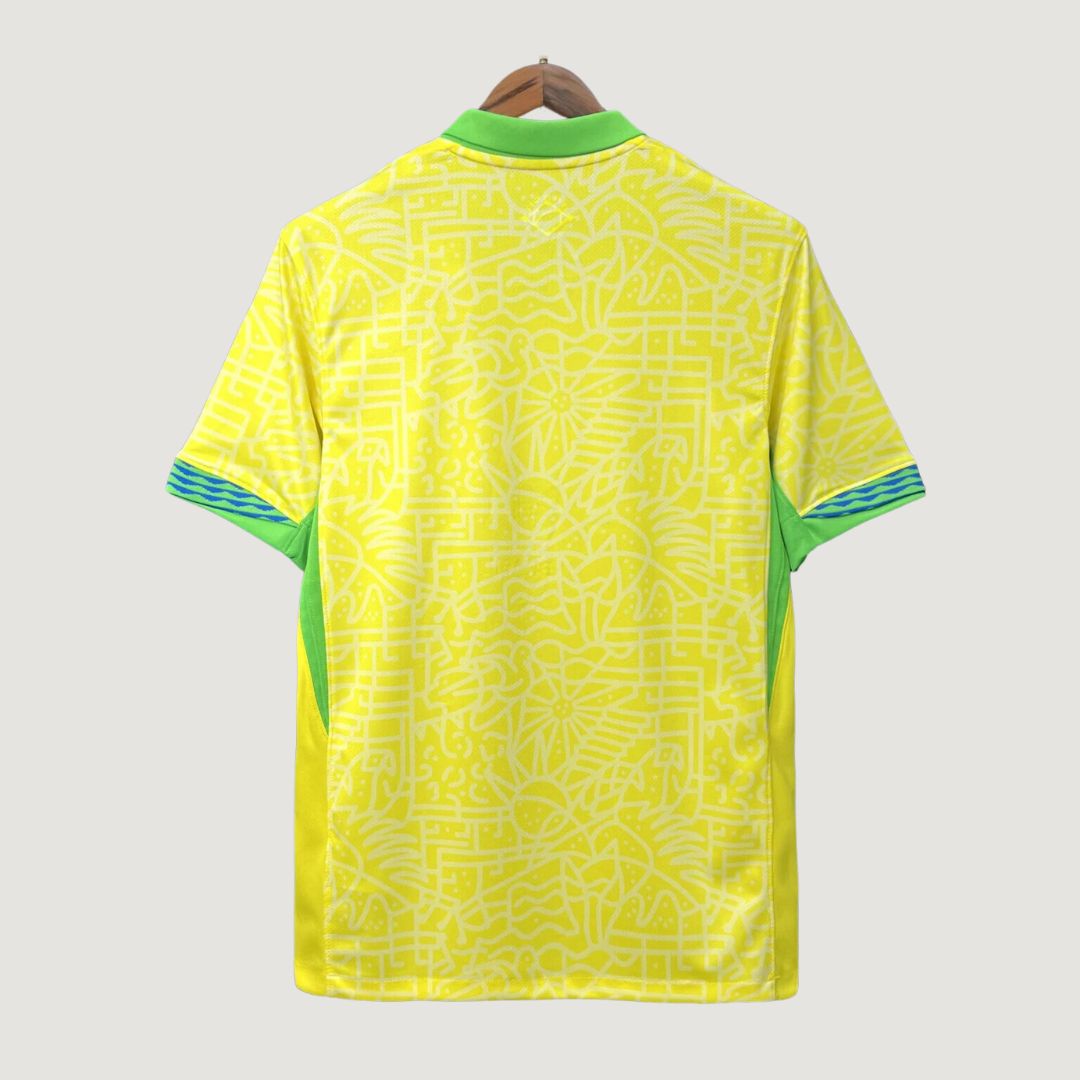 Brésil - Maillot Domicile 24/25 - Jaune