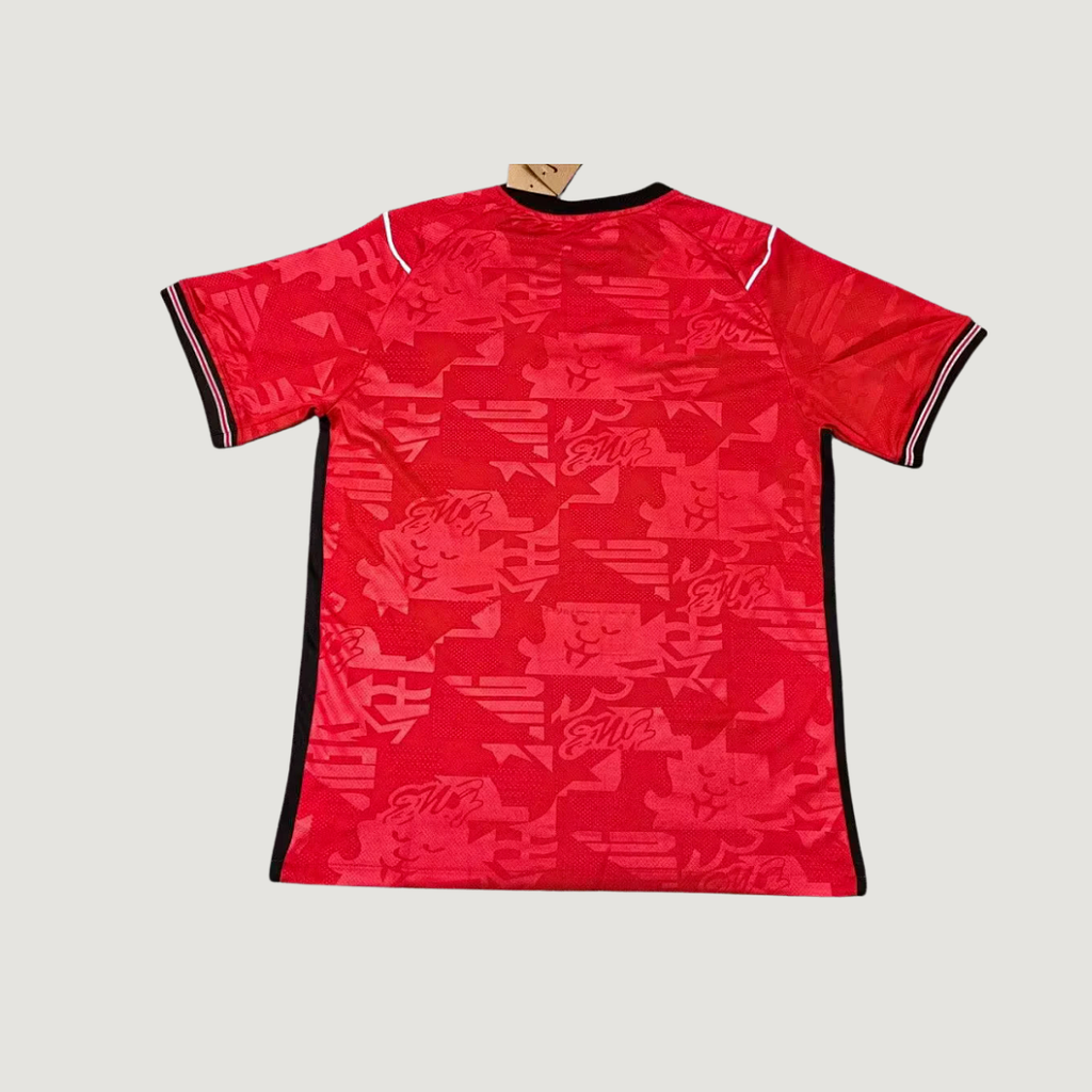 Angleterre – Maillot Extérieur Coupe du Monde 2026 – Rouge & Noir
