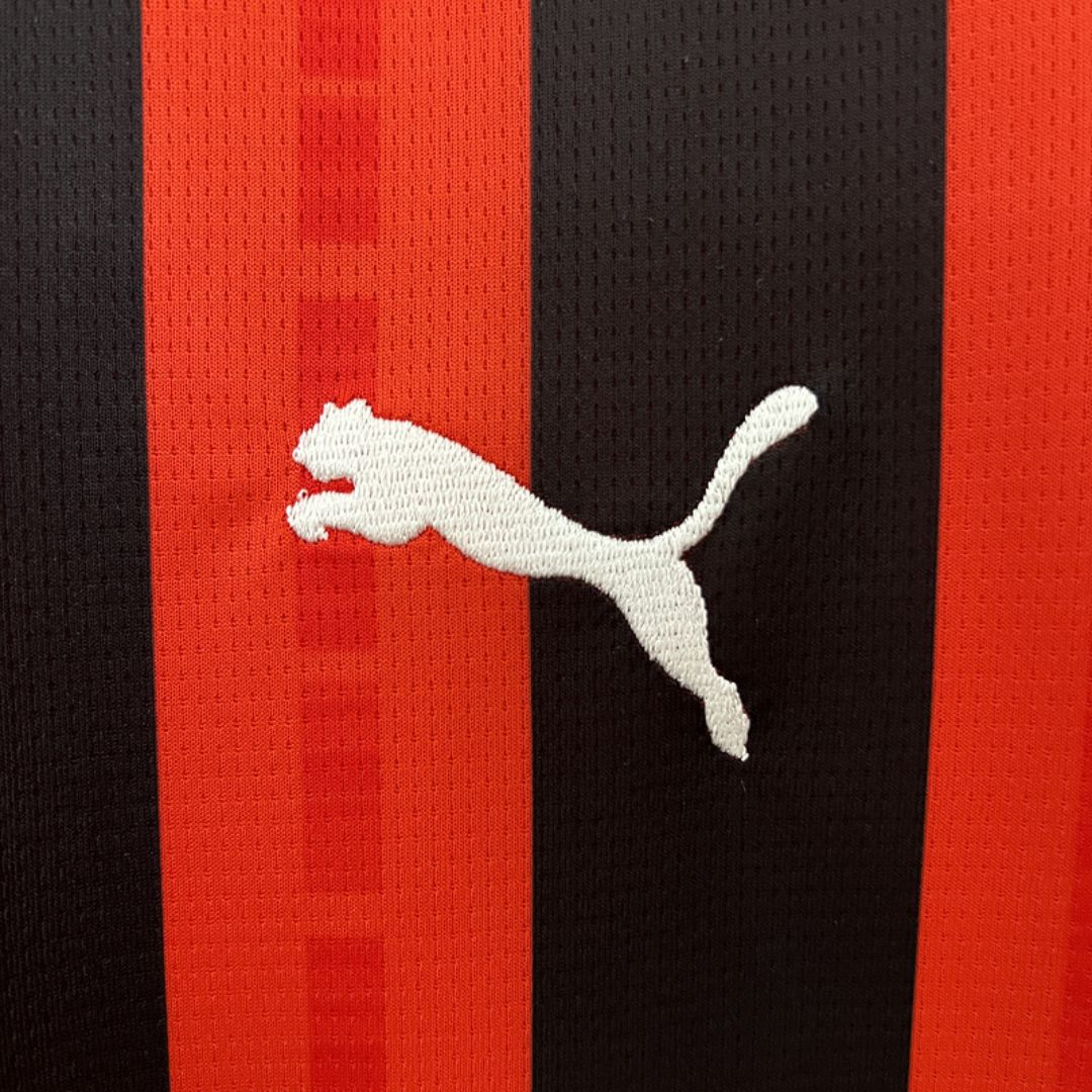 AC Milan - Maillot Domicile 24/25 - Rouge, Noir