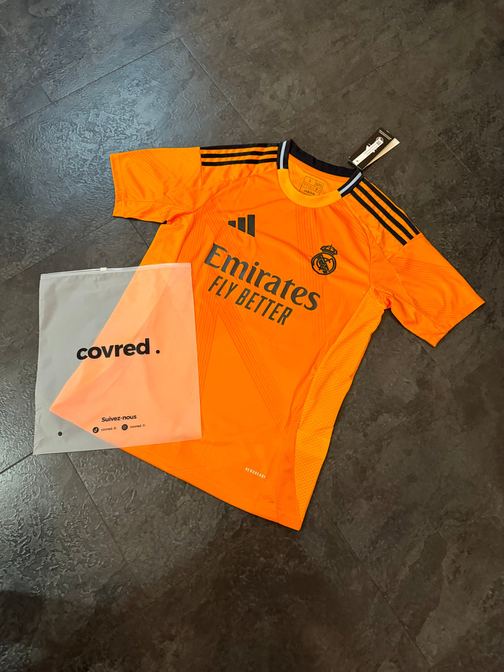 Real Madrid - Domicile 24/25 - Orange