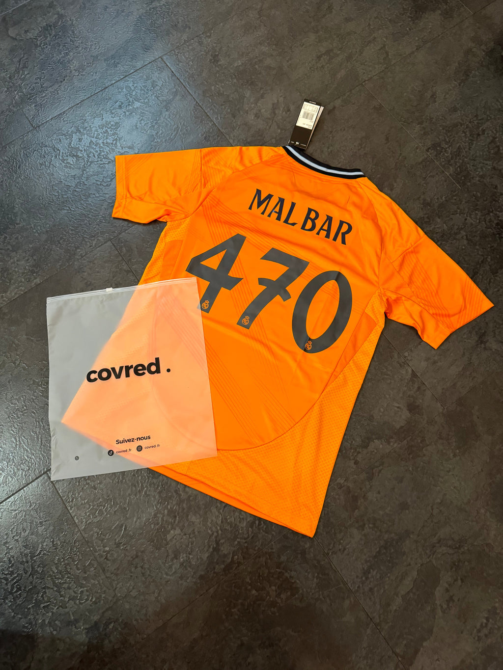 Real Madrid - Domicile 24/25 - Orange