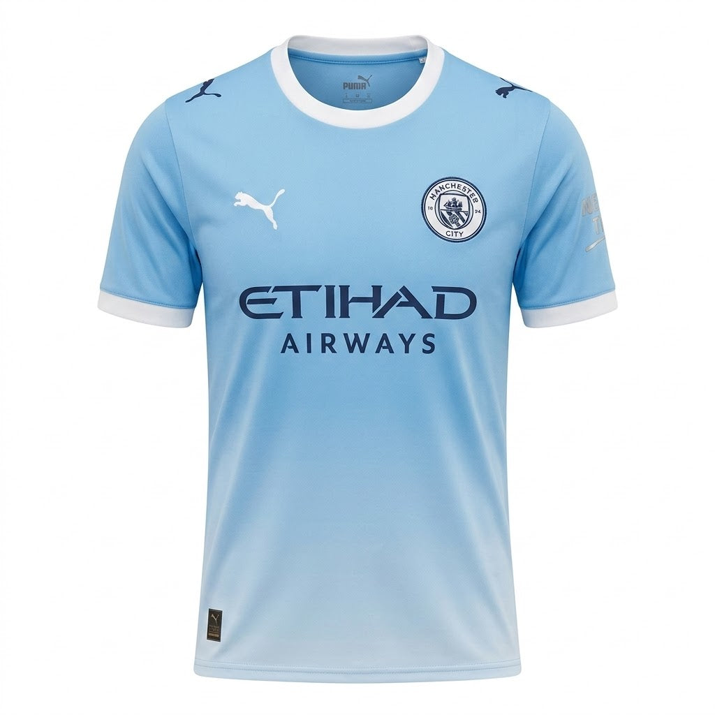 Manchester City - Maillot Domicile 26/27 - Bleu