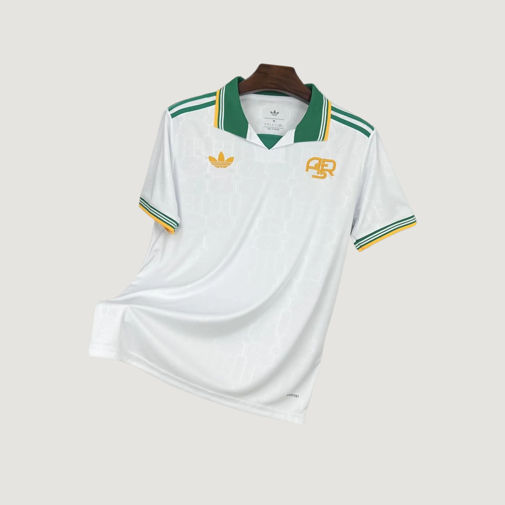 AS Roma – Maillot Third 25/26 – Blanc, Vert, Jaune