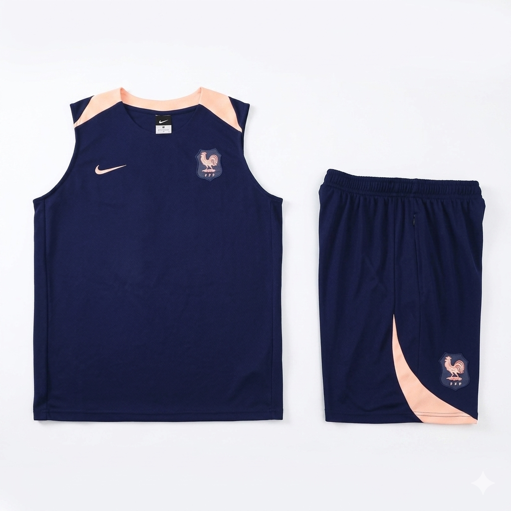 France - Ensemble d'entraînement - Bleu, Rose