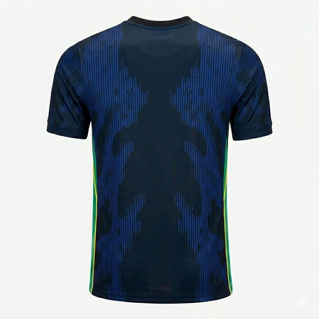 Brésil - Maiilot Extérieur Coupe du Monde 2026 - Bleu, Noir