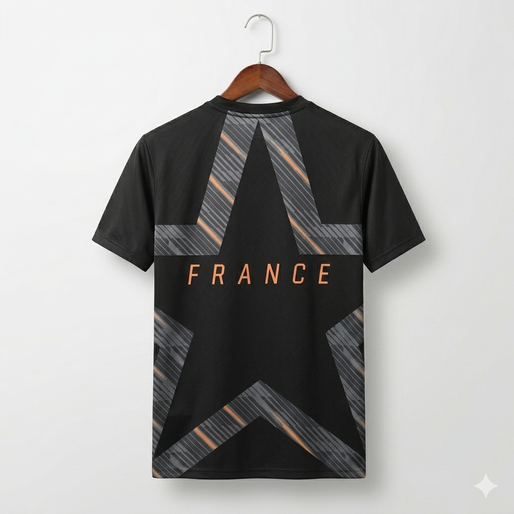 France - Maillot d'entraînement - Noir