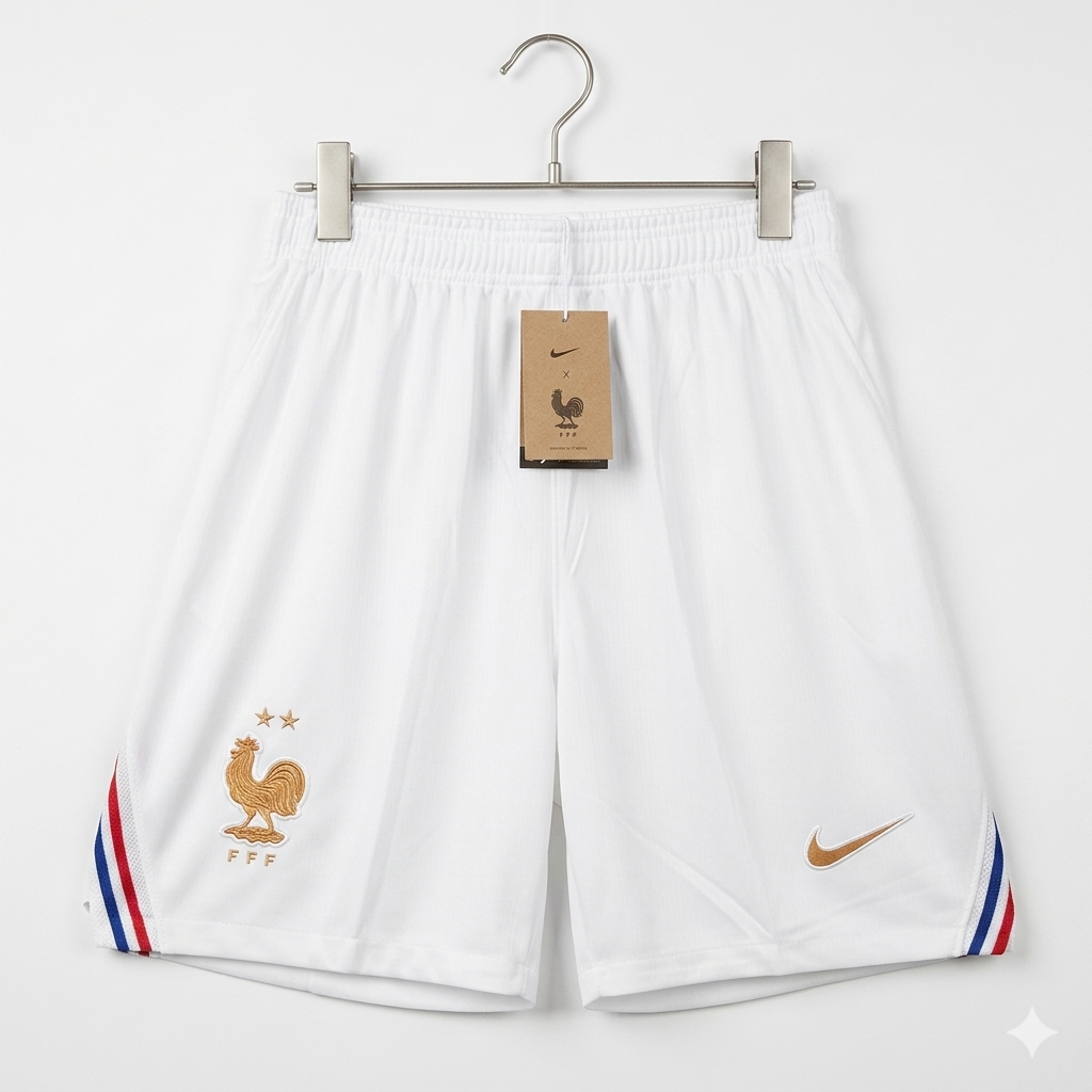 France - Short Coupe du Monde 2026 - Blanc