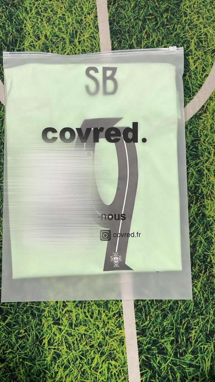 Portugal – Maillot Extérieur 2025  – Vert Menthe & Détails Noir