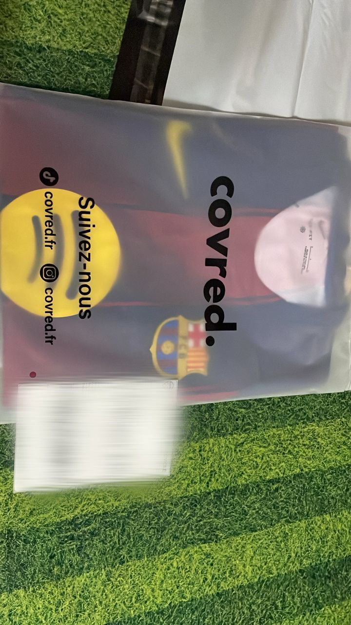 FC Barcelone – Maillot Domicile 2025/26 – Bleu, Grenat & Jaune