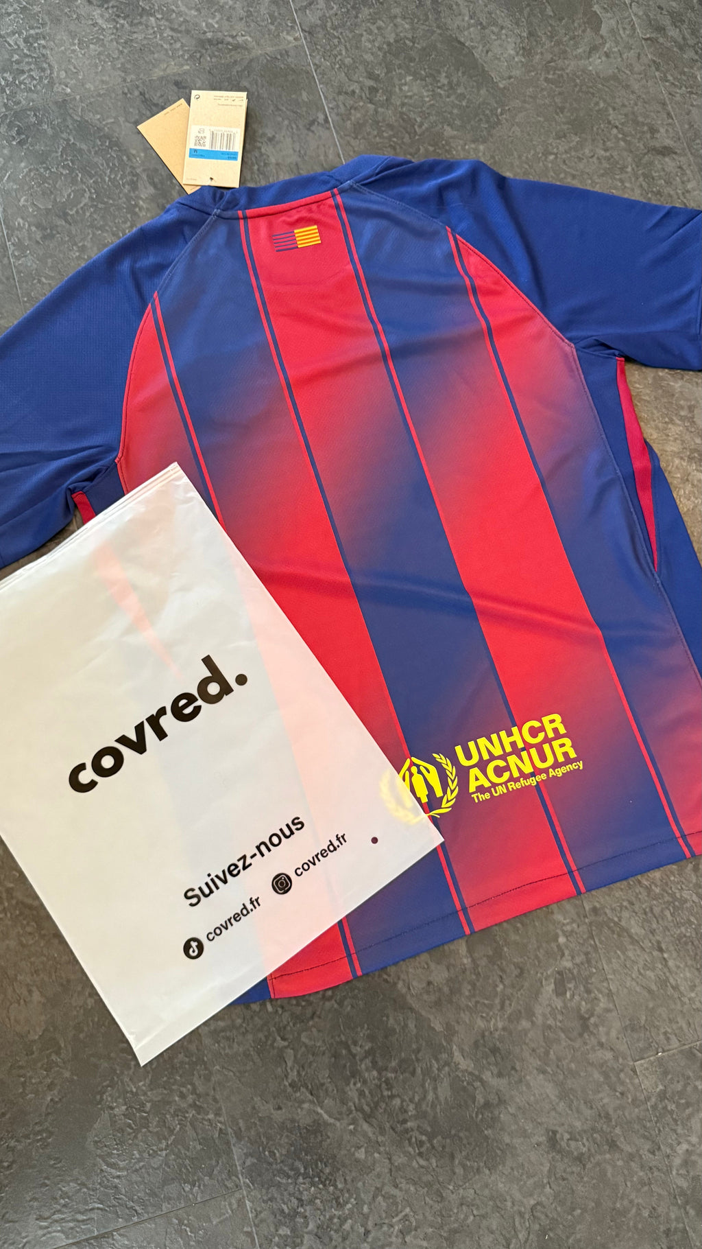 FC Barcelone – Maillot Domicile 2025/26 – Bleu, Grenat & Jaune