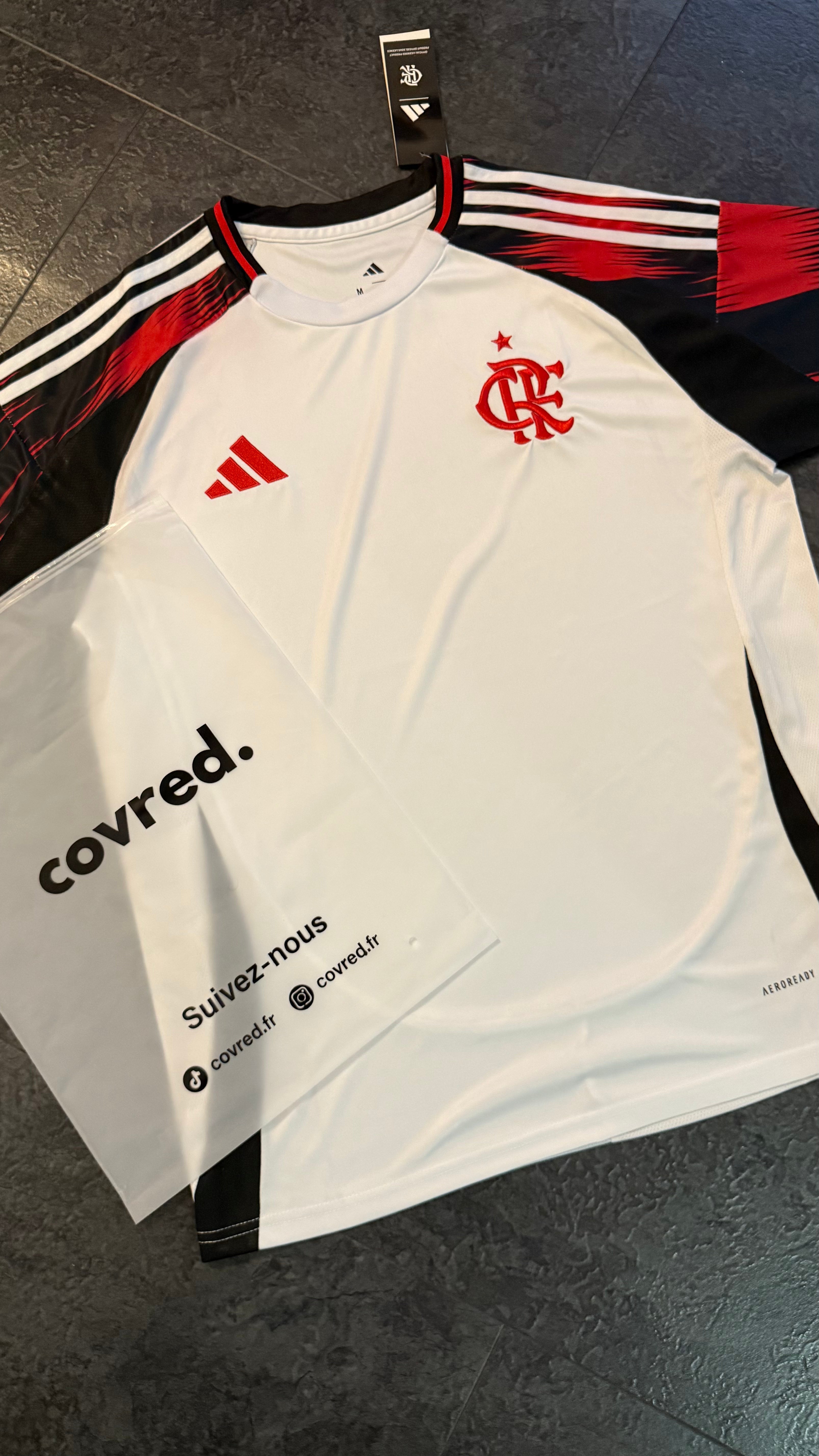 Flamengo – Maillot Extérieur 2025/2026 – Blanc