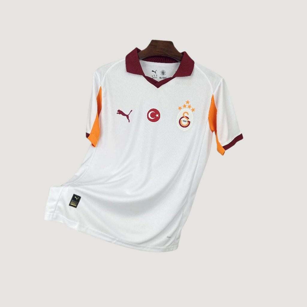 Galatasaray – Maillot Extérieur 2025/26 – Blanc