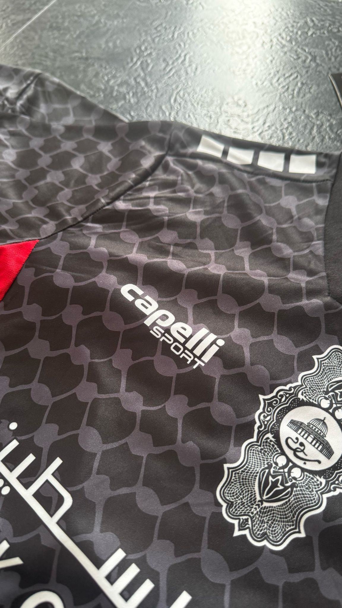 Palestino - Maillot Extérieur 24/25 - Noir