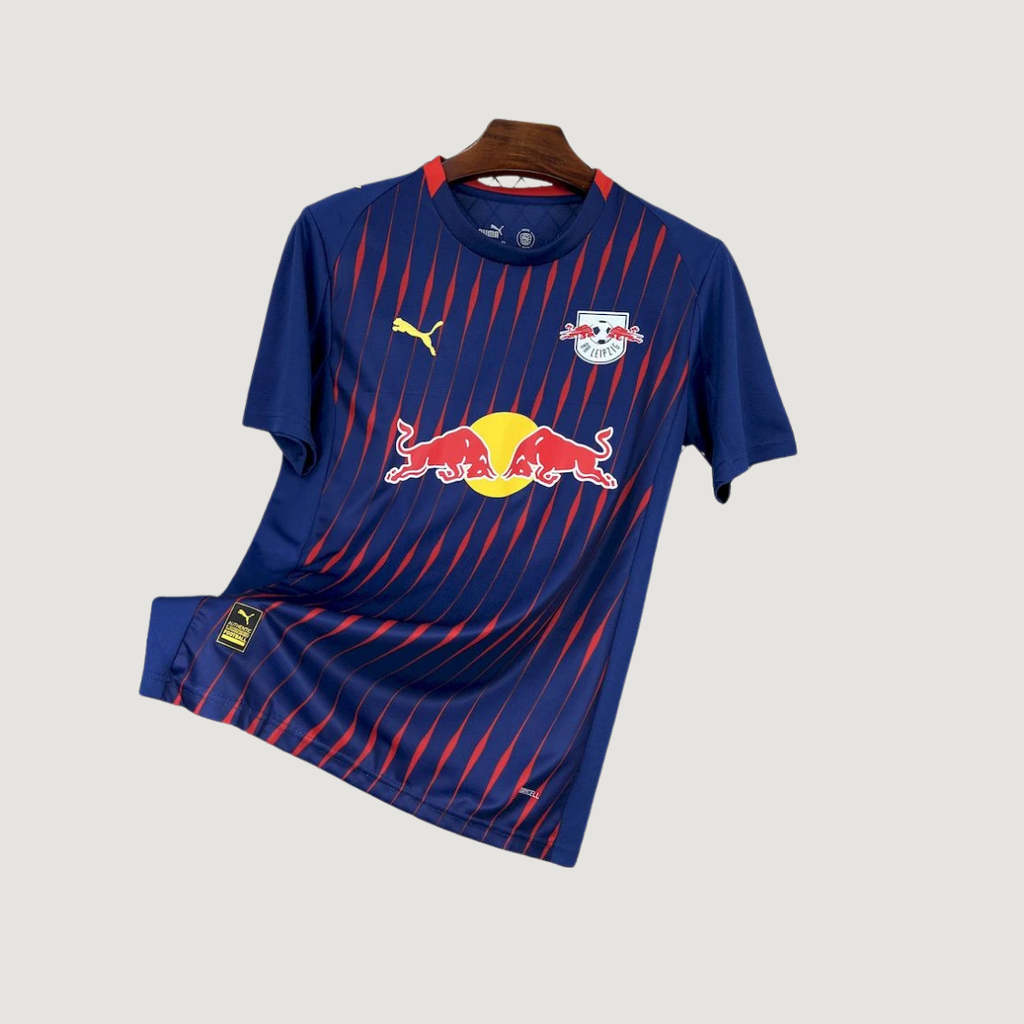 RB Leipzig – Maillot Extérieur 2025/26 – Bleu, Rouge
