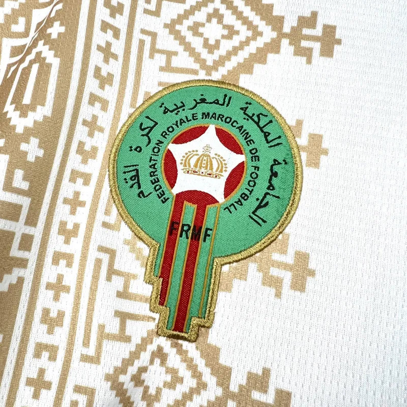 Maroc - Maillot Extérieur Coupe du Monde 2026 - Blanc